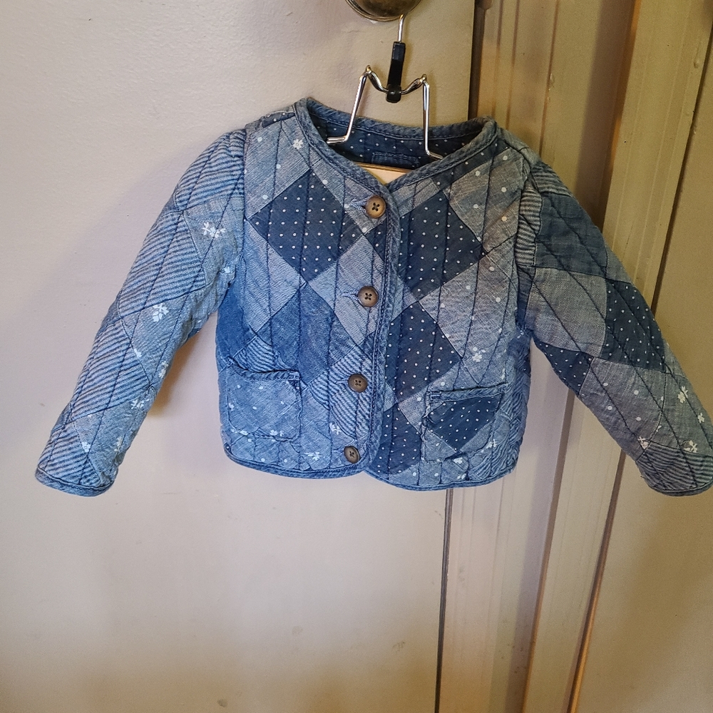 BABY GAP QUILTED DENIM JACKET WHICH IS SOLD OUT